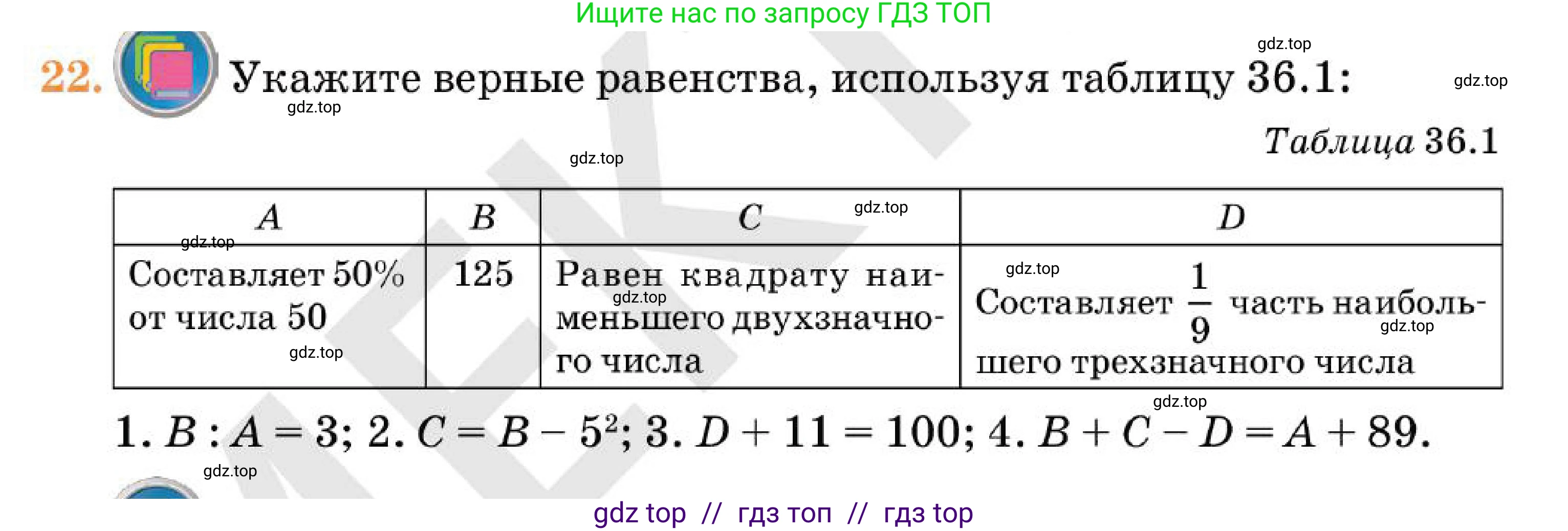 Алгебра, 7 класс Учебник, авторы: Абылкасымова Алма Есимбековна, Кучер Татьяна Павловна, Корчевский Владимир Евгеньевич, Жумагулова Зауре Абдыкеновна, издательство Мектеп, Алматы, 2025, зелёного цвета, страница 220, номер 22, Условие