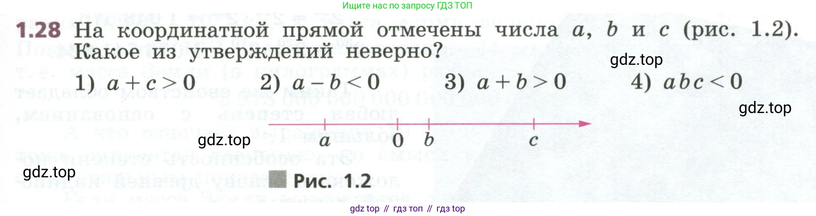 ГДЗ Алгебра, 7 класс Учебник, авторы: Дорофеев Георгий Владимирович, Суворова Светлана Борисовна, Бунимович Евгений Абрамович, Кузнецова Людмила Викторовна, Минаева Светлана Станиславовна, Рослова Лариса Олеговна, издательство Просвещение, Москва, 2023, белого цвета, страница 13, номер 1.28, Условие