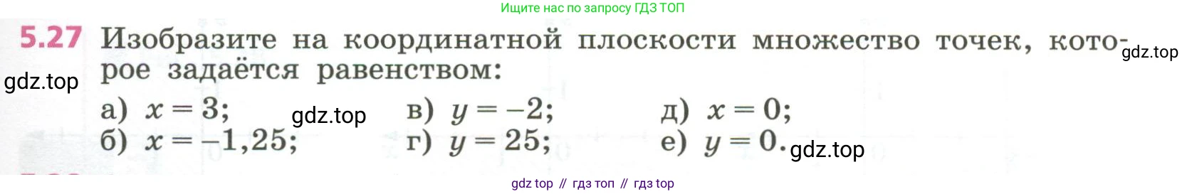ГДЗ Алгебра, 7 класс Учебник, авторы: Дорофеев Георгий Владимирович, Суворова Светлана Борисовна, Бунимович Евгений Абрамович, Кузнецова Людмила Викторовна, Минаева Светлана Станиславовна, Рослова Лариса Олеговна, издательство Просвещение, Москва, 2023, белого цвета, страница 121, номер 5.27, Условие