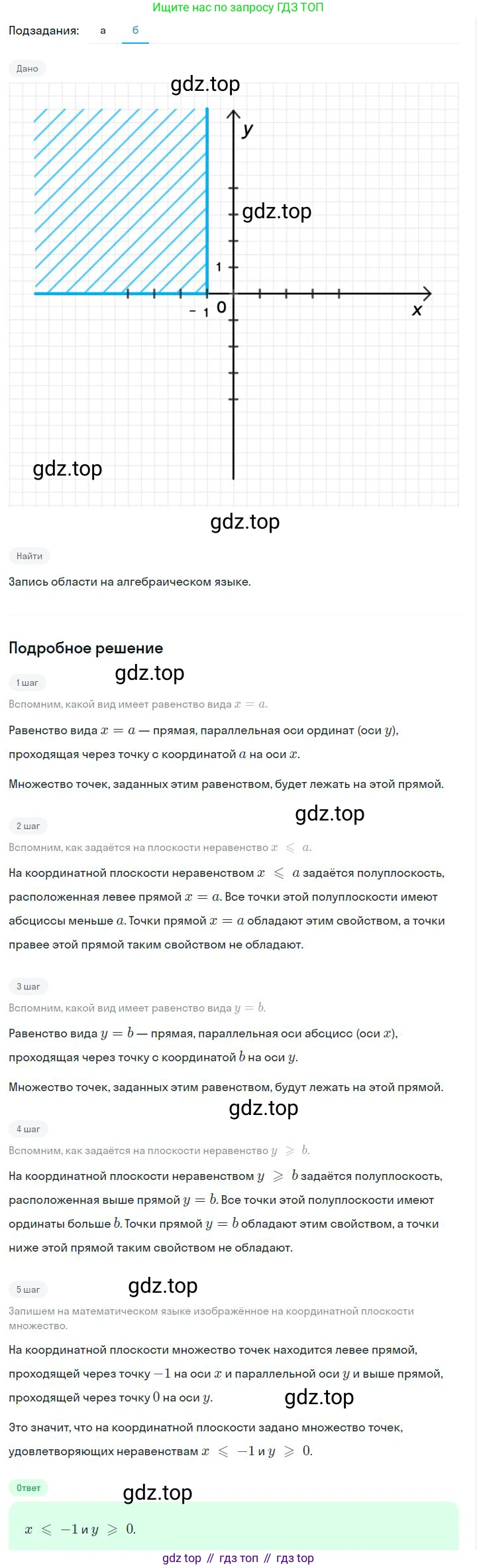 ГДЗ Алгебра, 7 класс Учебник, авторы: Дорофеев Георгий Владимирович, Суворова Светлана Борисовна, Бунимович Евгений Абрамович, Кузнецова Людмила Викторовна, Минаева Светлана Станиславовна, Рослова Лариса Олеговна, издательство Просвещение, Москва, 2023, белого цвета, страница 122, номер 5.36, Решение 2 (продолжение 2)