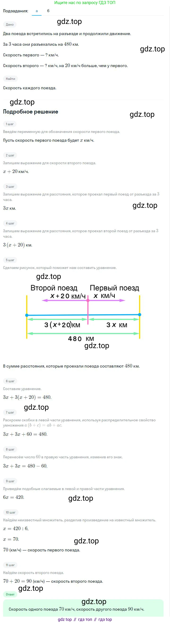 ГДЗ Алгебра, 7 класс Учебник, авторы: Дорофеев Георгий Владимирович, Суворова Светлана Борисовна, Бунимович Евгений Абрамович, Кузнецова Людмила Викторовна, Минаева Светлана Станиславовна, Рослова Лариса Олеговна, издательство Просвещение, Москва, 2023, белого цвета, страница 179, номер 6.169, Решение 2