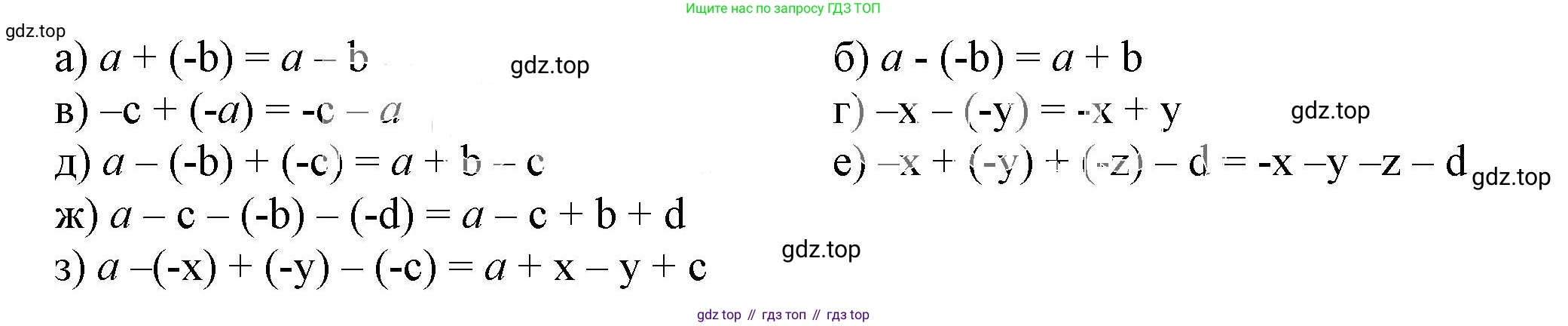ГДЗ Алгебра, 7 класс Учебник, авторы: Дорофеев Георгий Владимирович, Суворова Светлана Борисовна, Бунимович Евгений Абрамович, Кузнецова Людмила Викторовна, Минаева Светлана Станиславовна, Рослова Лариса Олеговна, издательство Просвещение, Москва, 2023, белого цвета, страница 69, номер 3.20, Решение 5