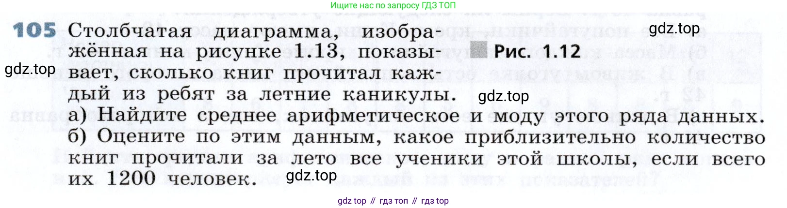 Алгебра, 7 класс Учебник, авторы: Дорофеев Георгий Владимирович, Суворова Светлана Борисовна, Бунимович Евгений Абрамович, Кузнецова Людмила Викторовна, Минаева Светлана Станиславовна, Рослова Лариса Олеговна, издательство Просвещение, Москва, 2019 - 2022, белого цвета, страница 34, номер 105, Условие