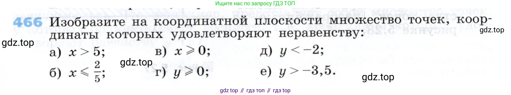 Алгебра, 7 класс Учебник, авторы: Дорофеев Георгий Владимирович, Суворова Светлана Борисовна, Бунимович Евгений Абрамович, Кузнецова Людмила Викторовна, Минаева Светлана Станиславовна, Рослова Лариса Олеговна, издательство Просвещение, Москва, 2019 - 2022, белого цвета, страница 137, номер 466, Условие