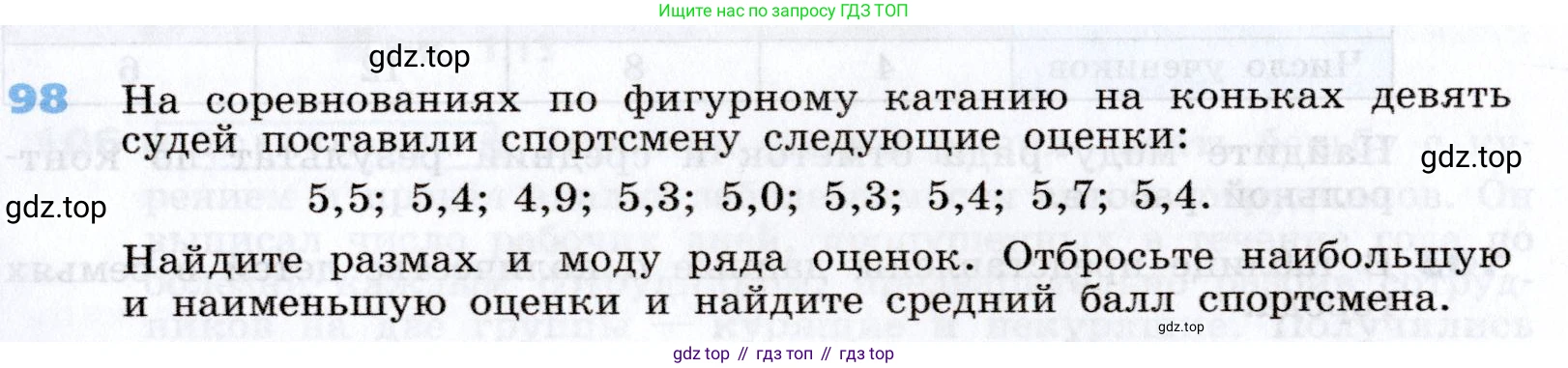 Алгебра, 7 класс Учебник, авторы: Дорофеев Георгий Владимирович, Суворова Светлана Борисовна, Бунимович Евгений Абрамович, Кузнецова Людмила Викторовна, Минаева Светлана Станиславовна, Рослова Лариса Олеговна, издательство Просвещение, Москва, 2019 - 2022, белого цвета, страница 33, номер 98, Условие