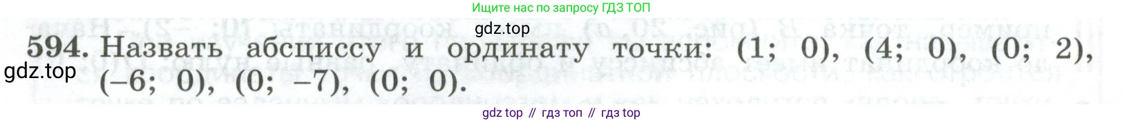 ГДЗ Алгебра, 7 класс Учебник, авторы: Колягин Юрий Михайлович, Ткачева Мария Владимировна, Федорова Надежда Евгеньевна, Шабунин Михаил Иванович, издательство Просвещение, Москва, 2023, оранжевого цвета, страница 188, номер 594, Условие