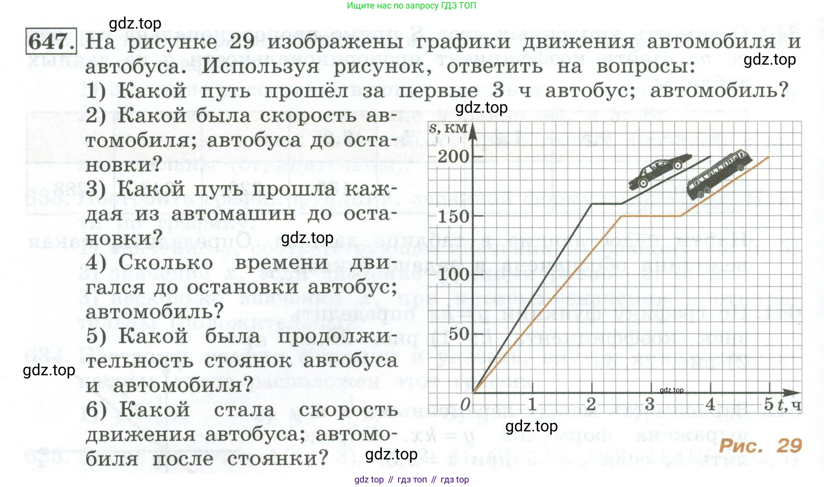 ГДЗ Алгебра, 7 класс Учебник, авторы: Колягин Юрий Михайлович, Ткачева Мария Владимировна, Федорова Надежда Евгеньевна, Шабунин Михаил Иванович, издательство Просвещение, Москва, 2023, оранжевого цвета, страница 206, номер 647, Условие