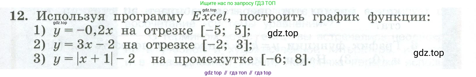 ГДЗ Алгебра, 7 класс Учебник, авторы: Колягин Юрий Михайлович, Ткачева Мария Владимировна, Федорова Надежда Евгеньевна, Шабунин Михаил Иванович, издательство Просвещение, Москва, 2023, оранжевого цвета, страница 219, номер 12, Условие