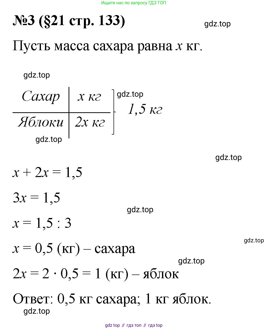 ГДЗ Алгебра, 7 класс Учебник, авторы: Колягин Юрий Михайлович, Ткачева Мария Владимировна, Федорова Надежда Евгеньевна, Шабунин Михаил Иванович, издательство Просвещение, Москва, 2023, оранжевого цвета, страница 133, номер 3, Решение 1