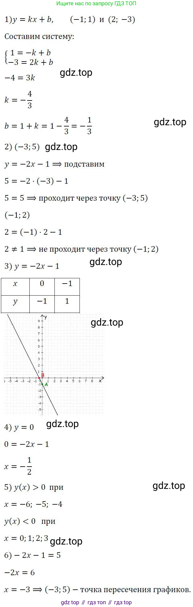 ГДЗ Алгебра, 7 класс Учебник, авторы: Колягин Юрий Михайлович, Ткачева Мария Владимировна, Федорова Надежда Евгеньевна, Шабунин Михаил Иванович, издательство Просвещение, Москва, 2023, оранжевого цвета, страница 262, номер 803, Решение 3