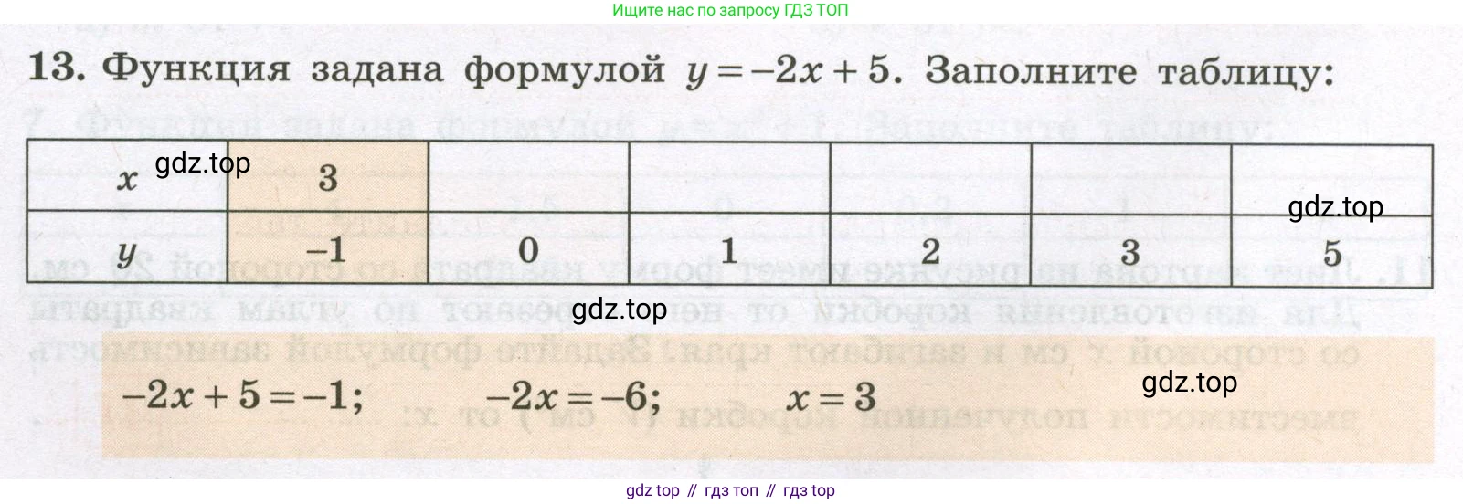 Алгебра, 7 класс рабочая тетрадь, авторы: Крайнева Лариса Борисовна, Миндюк Нора Григорьевна, Шлыкова Инга Соломоновна, издательство Просвещение, Москва, 2023, белого цвета, Часть 1, страница 52, номер 13, Условие