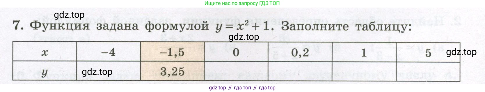 Алгебра, 7 класс рабочая тетрадь, авторы: Крайнева Лариса Борисовна, Миндюк Нора Григорьевна, Шлыкова Инга Соломоновна, издательство Просвещение, Москва, 2023, белого цвета, Часть 1, страница 50, номер 7, Условие