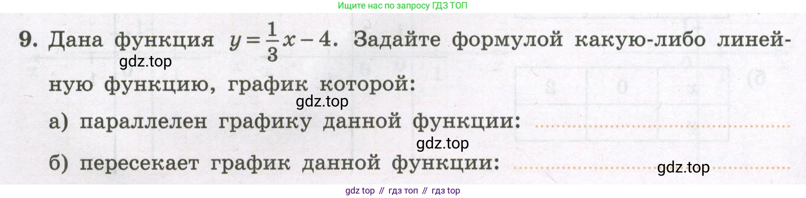 Алгебра, 7 класс рабочая тетрадь, авторы: Крайнева Лариса Борисовна, Миндюк Нора Григорьевна, Шлыкова Инга Соломоновна, издательство Просвещение, Москва, 2023, белого цвета, Часть 1, страница 66, номер 9, Условие