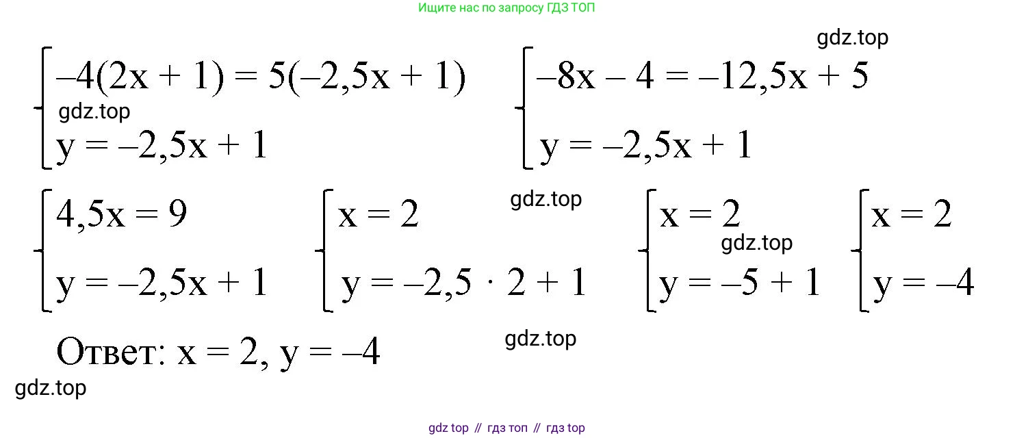 Алгебра, 7 класс рабочая тетрадь, авторы: Крайнева Лариса Борисовна, Миндюк Нора Григорьевна, Шлыкова Инга Соломоновна, издательство Просвещение, Москва, 2023, белого цвета, Часть 2, страница 94, номер 15, Решение (продолжение 2)