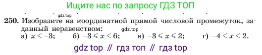 ГДЗ Алгебра, 7 класс Учебник, авторы: Макарычев Юрий Николаевич, Миндюк Нора Григорьевна, Нешков Константин Иванович, Суворова Светлана Борисовна, издательство Просвещение, Москва, 2023, белого цвета, страница 53, номер 250, Условие