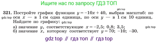 ГДЗ Алгебра, 7 класс Учебник, авторы: Макарычев Юрий Николаевич, Миндюк Нора Григорьевна, Нешков Константин Иванович, Суворова Светлана Борисовна, издательство Просвещение, Москва, 2023, белого цвета, страница 79, номер 321, Условие