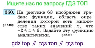 ГДЗ Алгебра, 7 класс Учебник, авторы: Макарычев Юрий Николаевич, Миндюк Нора Григорьевна, Нешков Константин Иванович, Суворова Светлана Борисовна, издательство Просвещение, Москва, 2023, белого цвета, страница 87, номер 350, Условие