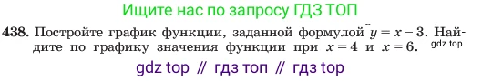 ГДЗ Алгебра, 7 класс Учебник, авторы: Макарычев Юрий Николаевич, Миндюк Нора Григорьевна, Нешков Константин Иванович, Суворова Светлана Борисовна, издательство Просвещение, Москва, 2023, белого цвета, страница 105, номер 438, Условие