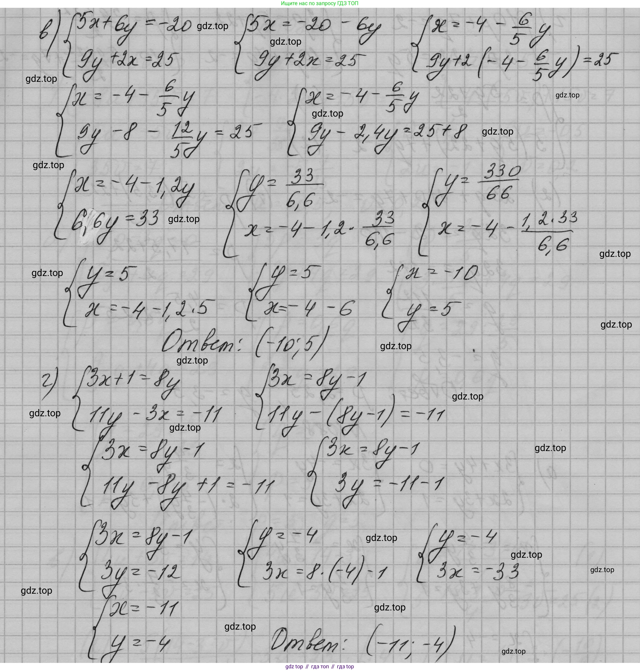 ГДЗ Алгебра, 7 класс Учебник, авторы: Макарычев Юрий Николаевич, Миндюк Нора Григорьевна, Нешков Константин Иванович, Суворова Светлана Борисовна, издательство Просвещение, Москва, 2023, белого цвета, страница 216, номер 1088, Решение 1 (продолжение 2)