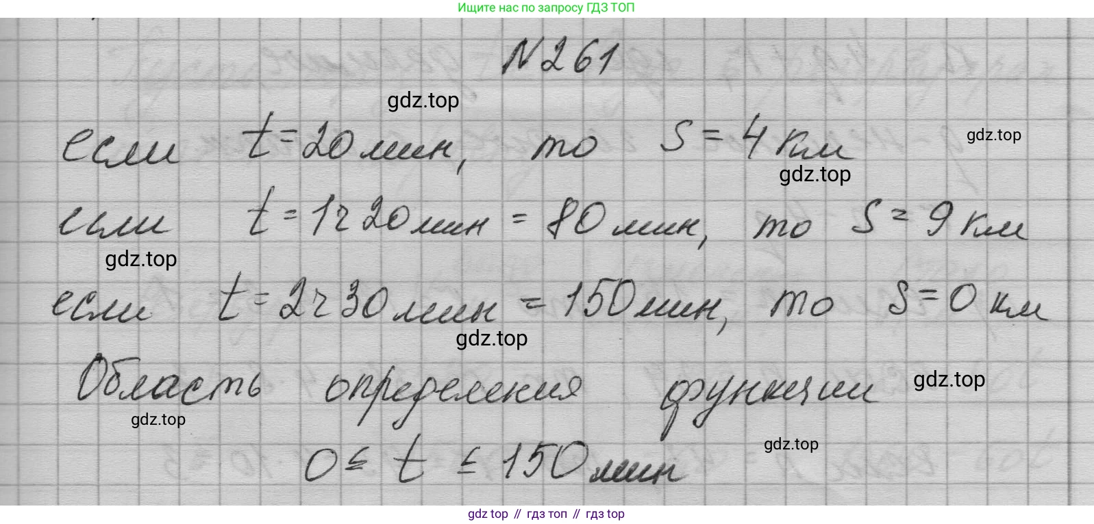 ГДЗ Алгебра, 7 класс Учебник, авторы: Макарычев Юрий Николаевич, Миндюк Нора Григорьевна, Нешков Константин Иванович, Суворова Светлана Борисовна, издательство Просвещение, Москва, 2023, белого цвета, страница 57, номер 261, Решение 1