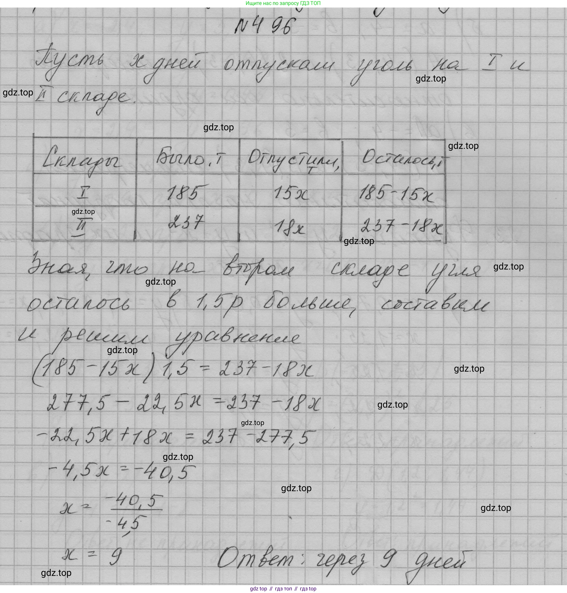 ГДЗ Алгебра, 7 класс Учебник, авторы: Макарычев Юрий Николаевич, Миндюк Нора Григорьевна, Нешков Константин Иванович, Суворова Светлана Борисовна, издательство Просвещение, Москва, 2023, белого цвета, страница 114, номер 496, Решение 1