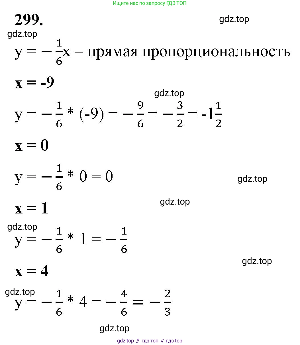 ГДЗ Алгебра, 7 класс Учебник, авторы: Макарычев Юрий Николаевич, Миндюк Нора Григорьевна, Нешков Константин Иванович, Суворова Светлана Борисовна, издательство Просвещение, Москва, 2023, белого цвета, страница 72, номер 299, Решение 4