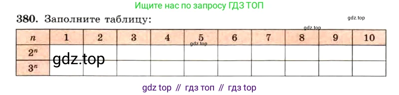 ГДЗ Алгебра, 7 класс Учебник, авторы: Макарычев Юрий Николаевич, Миндюк Нора Григорьевна, Нешков Константин Иванович, Суворова Светлана Борисовна, издательство Просвещение, Москва, 2019 - 2022, белого цвета, страница 96, номер 380, Условие