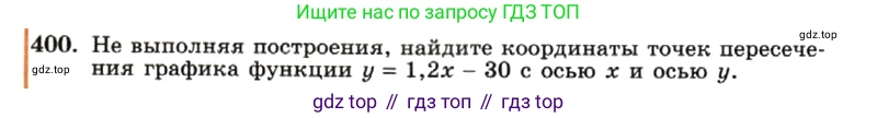 ГДЗ Алгебра, 7 класс Учебник, авторы: Макарычев Юрий Николаевич, Миндюк Нора Григорьевна, Нешков Константин Иванович, Суворова Светлана Борисовна, издательство Просвещение, Москва, 2019 - 2022, белого цвета, страница 99, номер 400, Условие