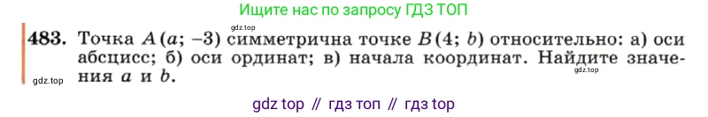 ГДЗ Алгебра, 7 класс Учебник, авторы: Макарычев Юрий Николаевич, Миндюк Нора Григорьевна, Нешков Константин Иванович, Суворова Светлана Борисовна, издательство Просвещение, Москва, 2019 - 2022, белого цвета, страница 112, номер 483, Условие