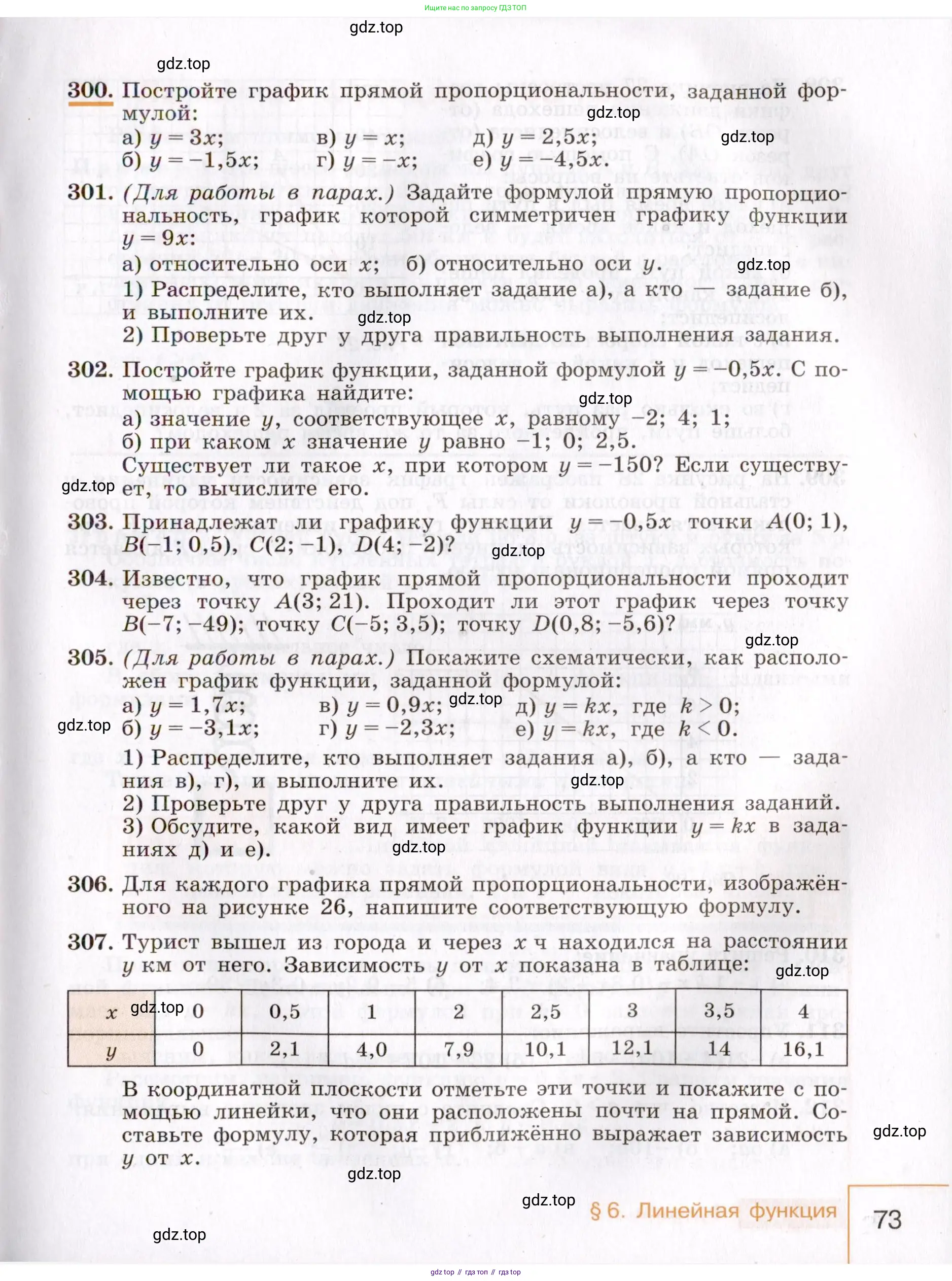 Алгебра, 7 класс Учебник, авторы: Макарычев Юрий Николаевич, Миндюк Нора Григорьевна, Нешков Константин Иванович, Суворова Светлана Борисовна, издательство Просвещение, Москва, 2019 - 2022, белого цвета, страница 73