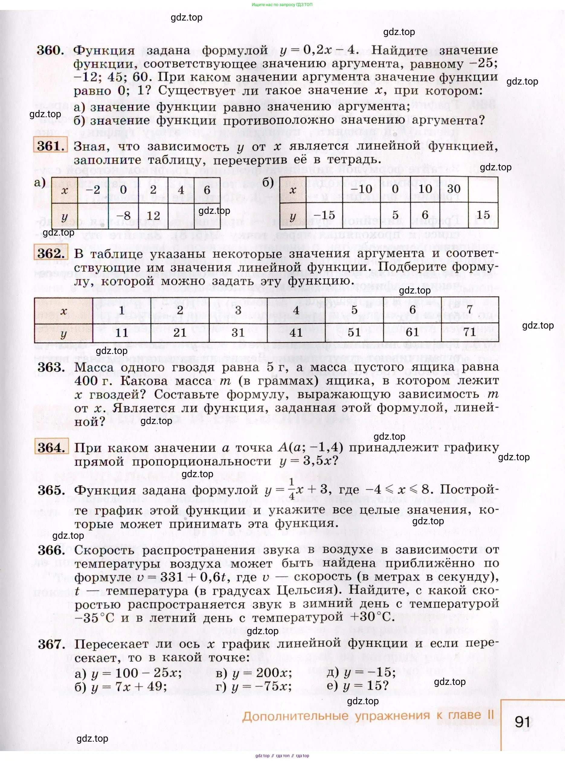 Алгебра, 7 класс Учебник, авторы: Макарычев Юрий Николаевич, Миндюк Нора Григорьевна, Нешков Константин Иванович, Суворова Светлана Борисовна, издательство Просвещение, Москва, 2019 - 2022, белого цвета, страница 91