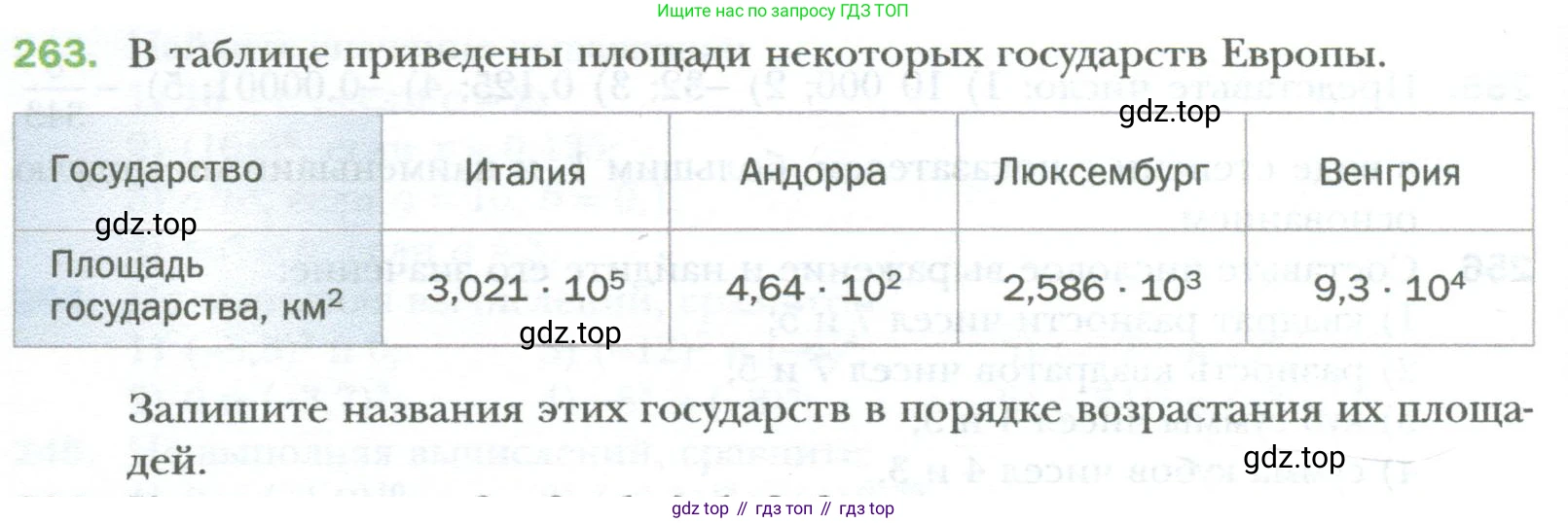 ГДЗ Алгебра, 7 класс Учебник, авторы: Мерзляк Аркадий Григорьевич, Полонский Виталий Борисович, Якир Михаил Семёнович, издательство Просвещение, Москва, 2023, голубого цвета, страница 50, номер 263, Условие