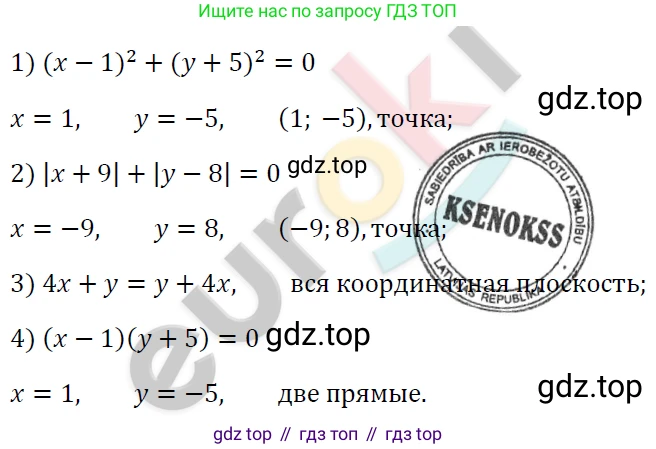 ГДЗ Алгебра, 7 класс Учебник, авторы: Мерзляк Аркадий Григорьевич, Полонский Виталий Борисович, Якир Михаил Семёнович, издательство Просвещение, Москва, 2023, голубого цвета, страница 215, номер 1134, Решение 4