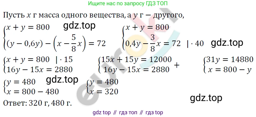 ГДЗ Алгебра, 7 класс Учебник, авторы: Мерзляк Аркадий Григорьевич, Полонский Виталий Борисович, Якир Михаил Семёнович, издательство Просвещение, Москва, 2023, голубого цвета, страница 254, номер 1330, Решение 4