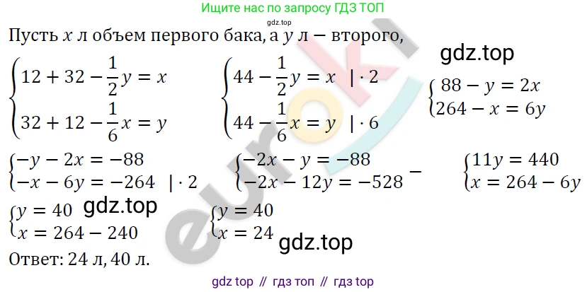 ГДЗ Алгебра, 7 класс Учебник, авторы: Мерзляк Аркадий Григорьевич, Полонский Виталий Борисович, Якир Михаил Семёнович, издательство Просвещение, Москва, 2023, голубого цвета, страница 254, номер 1334, Решение 4