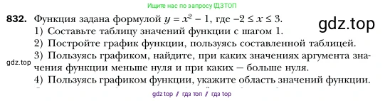 Алгебра, 7 класс Учебник, авторы: Мерзляк Аркадий Григорьевич, Полонский Виталий Борисович, Якир Михаил Семёнович, издательство Просвещение, Москва, 2016 - 2022, страница 160, номер 832, Условие