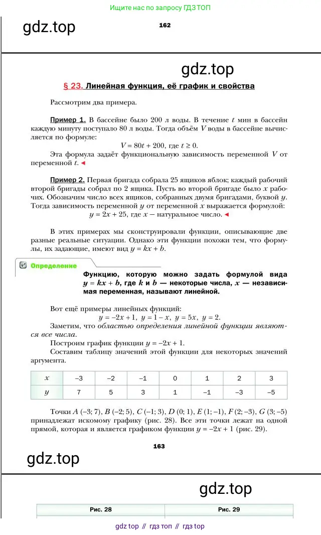 Алгебра, 7 класс Учебник, авторы: Мерзляк Аркадий Григорьевич, Полонский Виталий Борисович, Якир Михаил Семёнович, издательство Просвещение, Москва, 2016 - 2022, страница 163