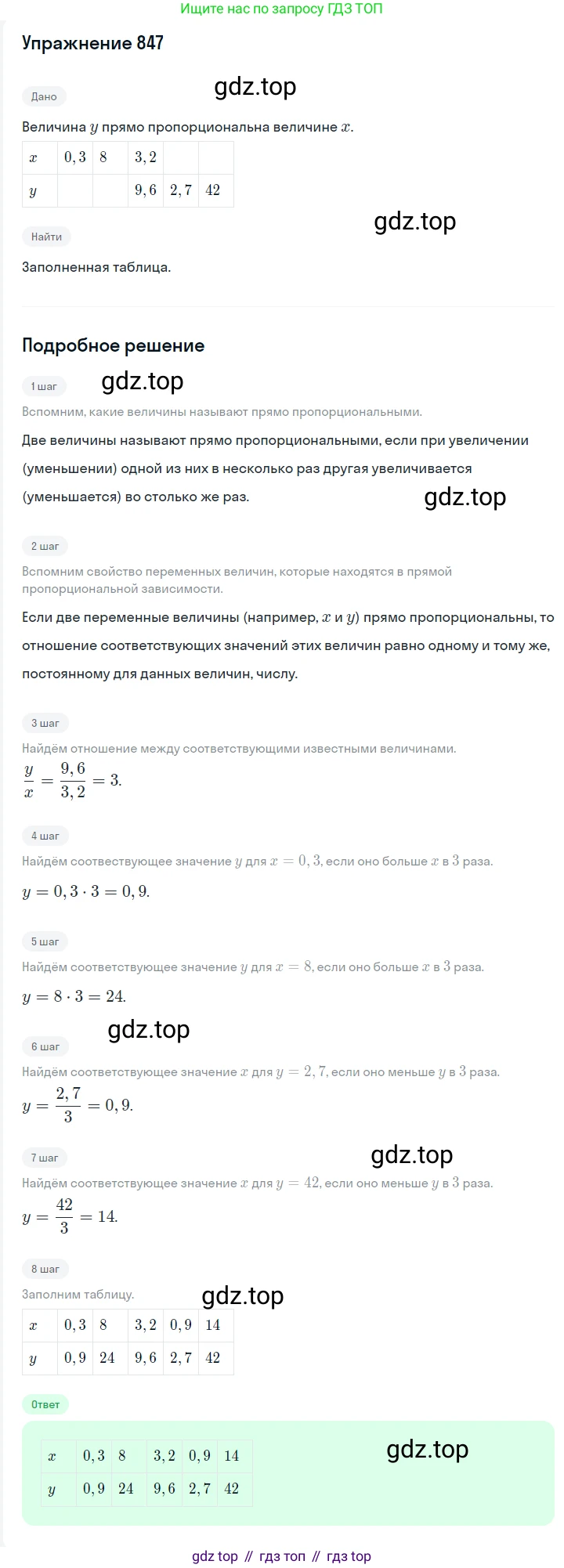 Алгебра, 7 класс Учебник, авторы: Мерзляк Аркадий Григорьевич, Полонский Виталий Борисович, Якир Михаил Семёнович, издательство Просвещение, Москва, 2016 - 2022, страница 162, номер 847, Решение 1