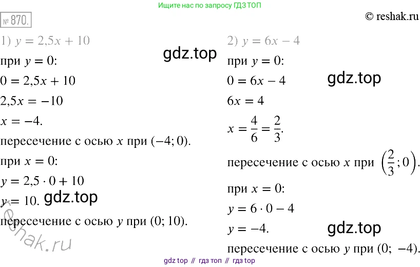 Алгебра, 7 класс Учебник, авторы: Мерзляк Аркадий Григорьевич, Полонский Виталий Борисович, Якир Михаил Семёнович, издательство Просвещение, Москва, 2016 - 2022, страница 169, номер 870, Решение 2