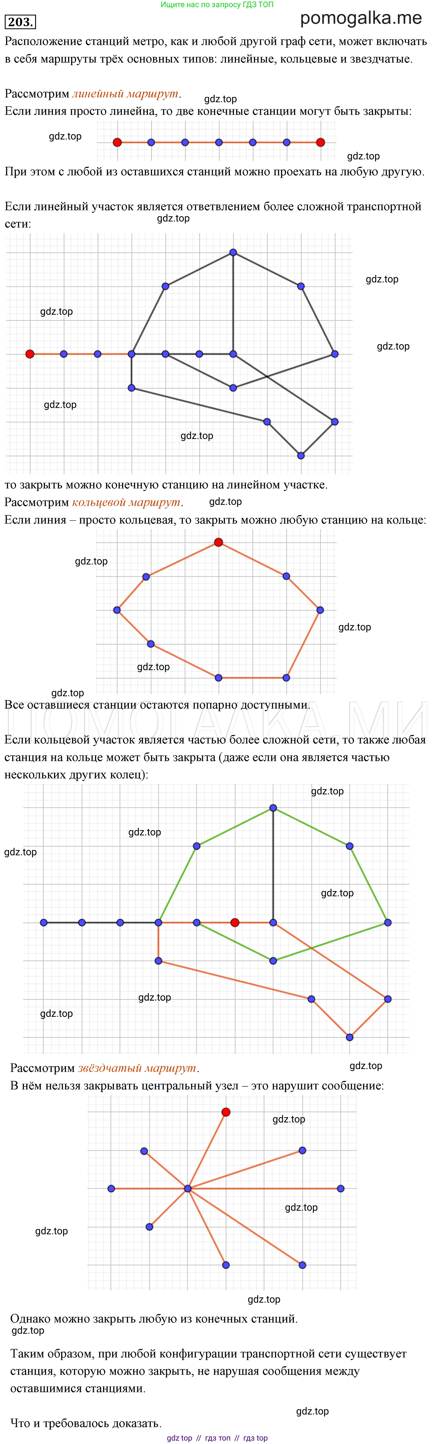 Алгебра, 7 класс Учебник, авторы: Мерзляк Аркадий Григорьевич, Полонский Виталий Борисович, Якир Михаил Семёнович, издательство Просвещение, Москва, 2016 - 2022, страница 43, номер 203, Решение 3