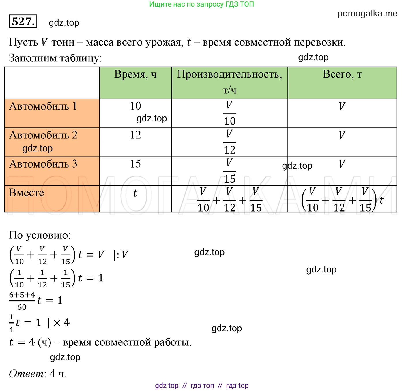 Алгебра, 7 класс Учебник, авторы: Мерзляк Аркадий Григорьевич, Полонский Виталий Борисович, Якир Михаил Семёнович, издательство Просвещение, Москва, 2016 - 2022, страница 96, номер 527, Решение 3