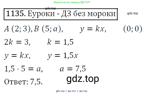 Алгебра, 7 класс Учебник, авторы: Мерзляк Аркадий Григорьевич, Полонский Виталий Борисович, Якир Михаил Семёнович, издательство Просвещение, Москва, 2016 - 2022, страница 222, номер 1135, Решение 4