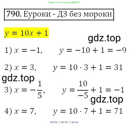 Алгебра, 7 класс Учебник, авторы: Мерзляк Аркадий Григорьевич, Полонский Виталий Борисович, Якир Михаил Семёнович, издательство Просвещение, Москва, 2016 - 2022, страница 149, номер 790, Решение 4