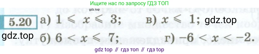 ГДЗ Алгебра, 7 класс Учебник, авторы: Мордкович Александр Григорьевич, Александрова Лилия Александровна, Мишустина Татьяна Николаевна, Тульчинская Елена Ефимовна, издательство Мнемозина, Москва, 2019, Часть 2, страница 29, номер 5.20, Условие