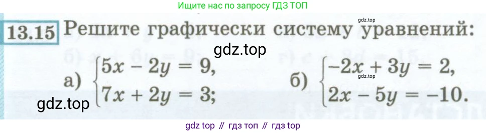 ГДЗ Алгебра, 7 класс Учебник, авторы: Мордкович Александр Григорьевич, Александрова Лилия Александровна, Мишустина Татьяна Николаевна, Тульчинская Елена Ефимовна, издательство Мнемозина, Москва, 2019, Часть 2, страница 69, номер 13.15, Условие
