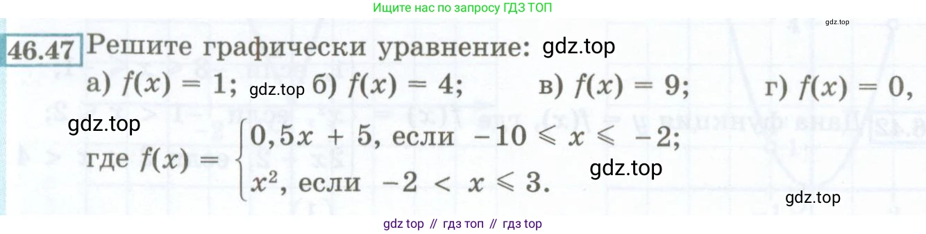 ГДЗ Алгебра, 7 класс Учебник, авторы: Мордкович Александр Григорьевич, Александрова Лилия Александровна, Мишустина Татьяна Николаевна, Тульчинская Елена Ефимовна, издательство Мнемозина, Москва, 2019, Часть 2, страница 210, номер 46.47, Условие