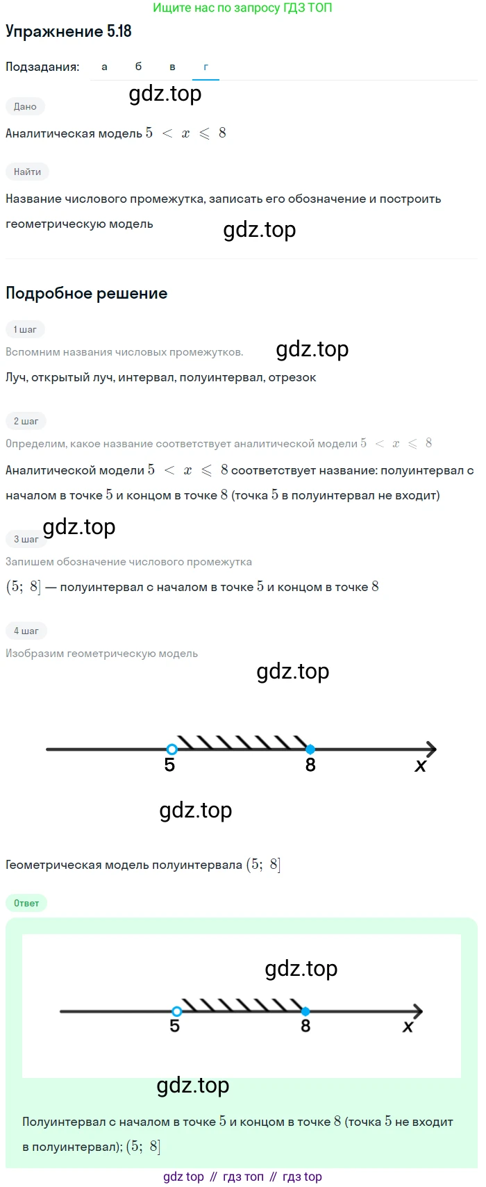 ГДЗ Алгебра, 7 класс Учебник, авторы: Мордкович Александр Григорьевич, Александрова Лилия Александровна, Мишустина Татьяна Николаевна, Тульчинская Елена Ефимовна, издательство Мнемозина, Москва, 2019, Часть 2, страница 29, номер 5.18, Решение 1 (продолжение 4)