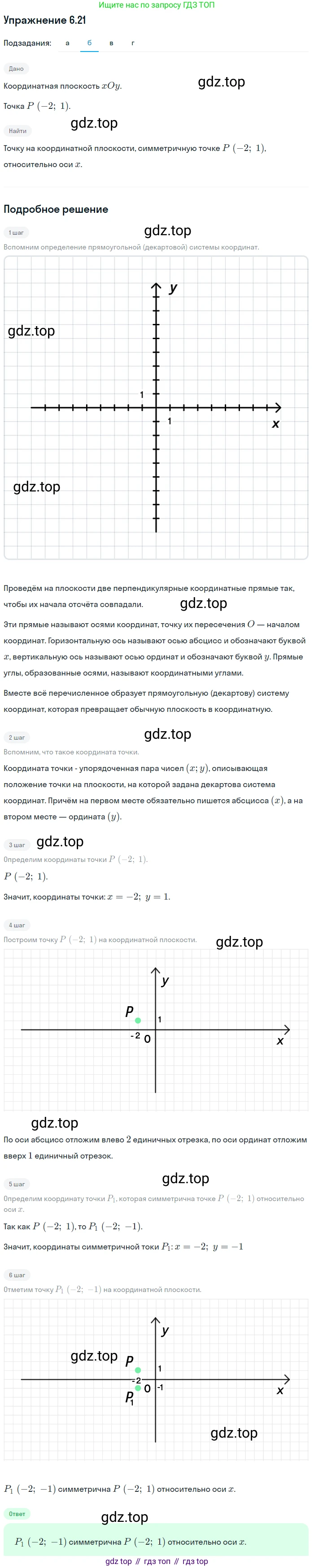 ГДЗ Алгебра, 7 класс Учебник, авторы: Мордкович Александр Григорьевич, Александрова Лилия Александровна, Мишустина Татьяна Николаевна, Тульчинская Елена Ефимовна, издательство Мнемозина, Москва, 2019, Часть 2, страница 38, номер 7.21, Решение 1 (продолжение 2)