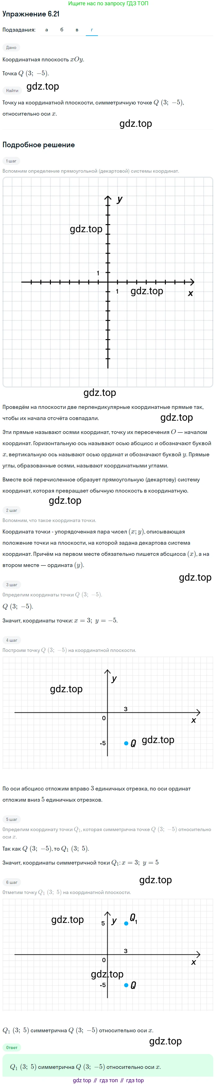 ГДЗ Алгебра, 7 класс Учебник, авторы: Мордкович Александр Григорьевич, Александрова Лилия Александровна, Мишустина Татьяна Николаевна, Тульчинская Елена Ефимовна, издательство Мнемозина, Москва, 2019, Часть 2, страница 38, номер 7.21, Решение 1 (продолжение 4)