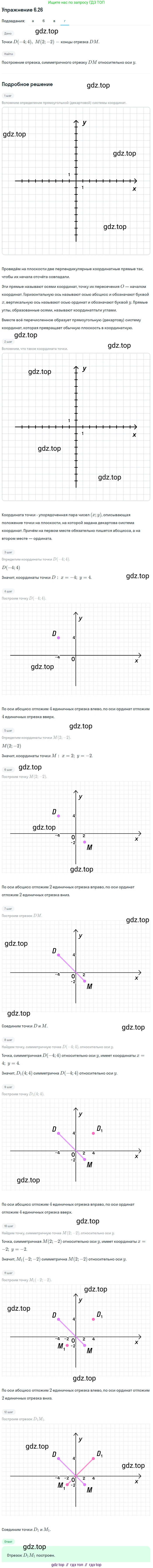 ГДЗ Алгебра, 7 класс Учебник, авторы: Мордкович Александр Григорьевич, Александрова Лилия Александровна, Мишустина Татьяна Николаевна, Тульчинская Елена Ефимовна, издательство Мнемозина, Москва, 2019, Часть 2, страница 39, номер 7.26, Решение 1 (продолжение 4)